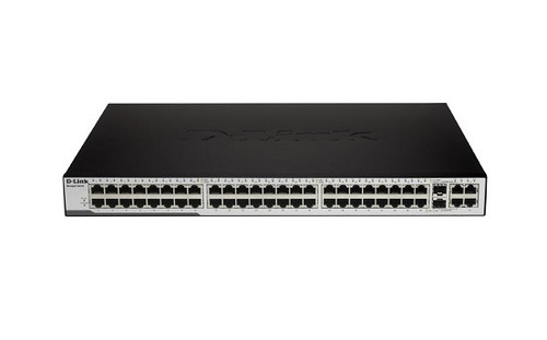 D-Link - DGS-3420-52T-CB - Network Switch 48-Port Gigabit 4 SFP+