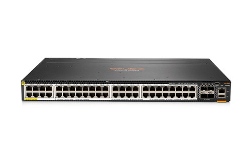 JL659-61101 - HPE - Aruba 6300M 48-Ports - HPE - Smart Rate 1/2.5/5Gigabit Ethernet Class 6 PoE and 4-Ports SFP56 Switch