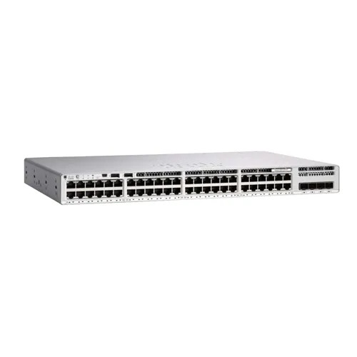 Cisco - C9300L-48P-4G-10E - Network Switch 48-Port PoE+ RJ-45 4-Port SFP