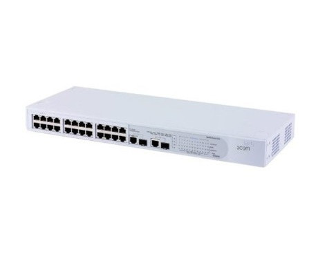 3Com - 3CR17258-91 - Network Switch 24-Port Gigabit 1000Base-X Stackable