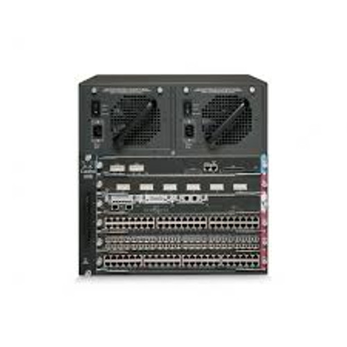 Cisco Catalyst 4506 96-Port AC Managed Chassis Switch - Rack-Mountable - Compatible with 120 / 230V - WS-C4506-S2-96