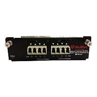 McAfee - IAC-4P1GMM50-MODA - Expansion Module 4-Port Gigabit Ethernet