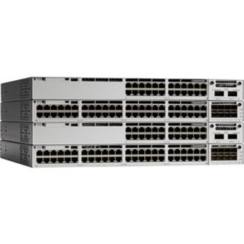Cisco - C9300-48H-1A - Network Switch 48-Port PoE+ Layer 3 Modular