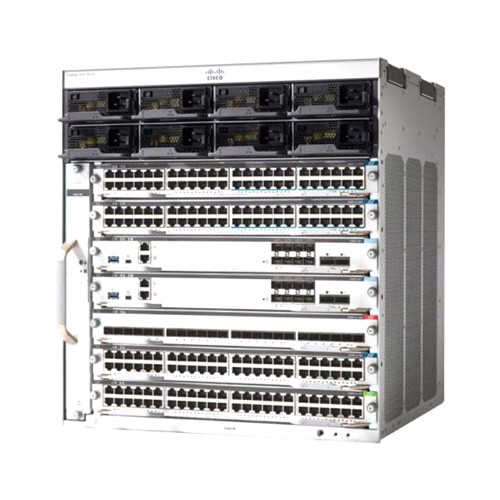 Cisco - C9410R-96U-BNDL-1A - Network Switch 10-Slot 96-Port DNA Advantage