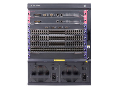 HPE - JH332A - Network Switch 7506 Gigabit PoE 13U Managed
