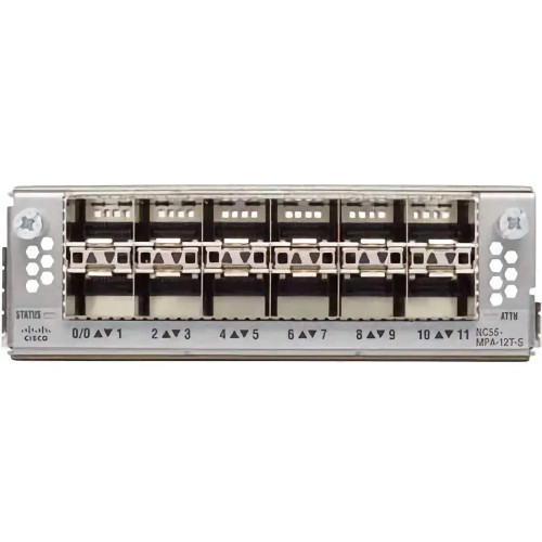 Cisco - NC55-MPA-12T-S-FC= - Modular Port Adapter 12-Port 10GbE