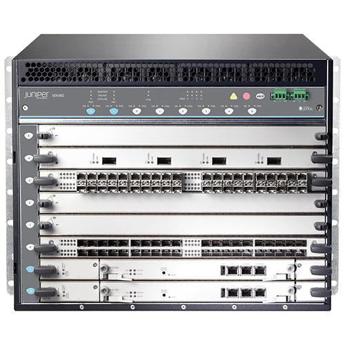 MX480-SERVPREM3-DC - Juniper - MX480 MXaaF Premium Bundle with redundant components 1xMS-MPC-128G DC Power MS-MPC