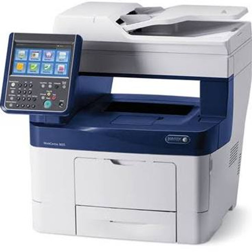 Xerox WorkCentre Mono Laser MFP 3655/X-New in black, ideal for office use, compatible with various operating systems
