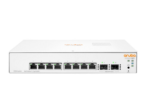 HP Aruba Instant On 1930 8g 2sfp Switch 10 Ports Managed Rack-mountable - Compatible with ProLiant DL360p Gen8 servers.