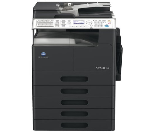 BizHub-215 Konica Minolta Mono Laser MFP copier printer scanner - office equipment
