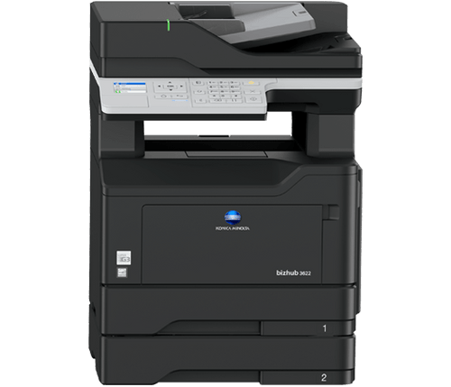 BizHub-3622 Konica Minolta Mono Laser MFP multifunction printer for office use
