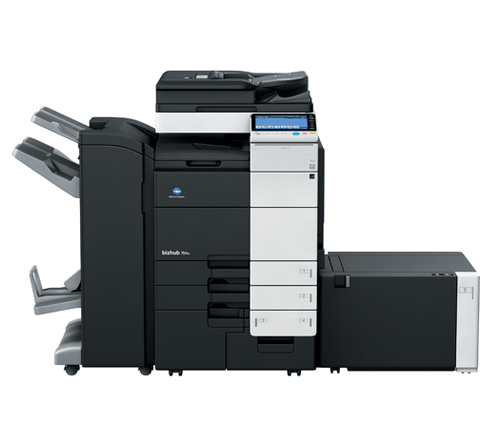 BizHub-754e Konica Minolta Mono Laser MFP copier printer scanner for office use