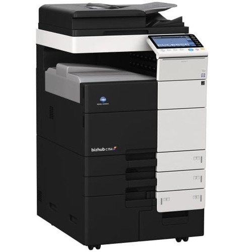 Konica Minolta BizHub C754 Color Laser MFP, new model, ideal for office use