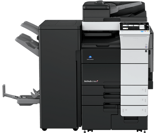 BizHub-C759 Konica Minolta Color Laser MFP - High-speed printing for office use
