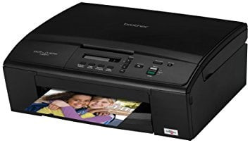Brother DCP-J140W Color Inkjet MFP, compact design, wireless printing, ideal for home office or small business use