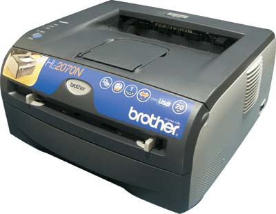 Brother HL-2070NR Mono Laser Printer - Compact design, high-quality printing - Ideal for home or small office use