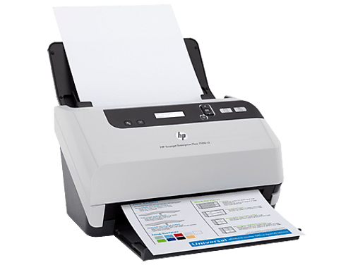 HP Scanjet 7000 Color Sheetfed Scanner - L2706A - Office Scanner - High-speed scanning for documents