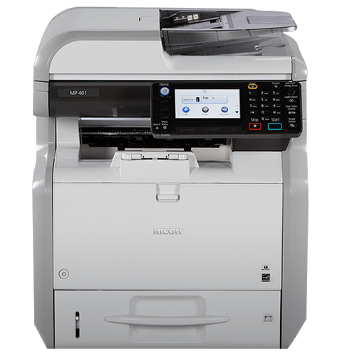 Ricoh Aficio Mono Laser MFP MP-401SPF multifunction printer for office use