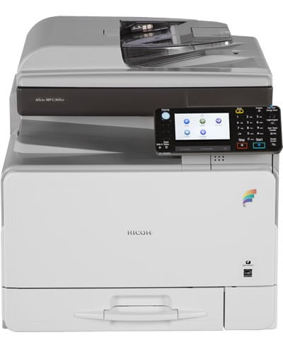 Ricoh Aficio Color Laser MFP MP-C305 multifunction printer for office use
