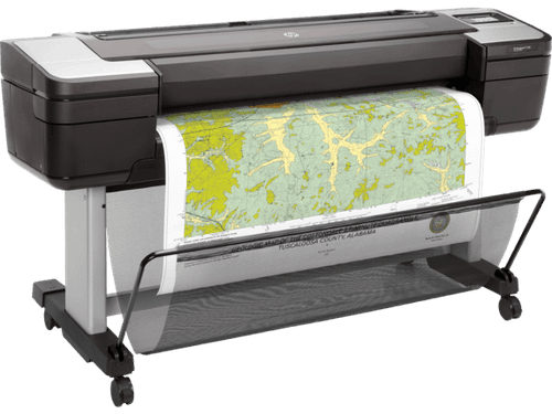 HP - W6B55A - Large Format Printer 44-in Color
