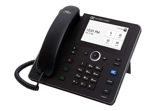 AudioCodes - IP400HD-HSCORD-10U-B - Handset IP400HD