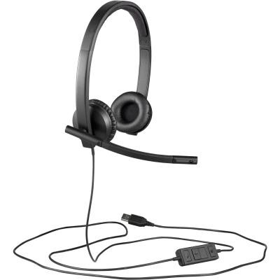 Logitech H570e USB-A Stereo Headset - 981-000574