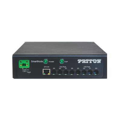 Patton - SN4141E/4JS4JO8V/DC - VoIP Gateway Industrial Military-Grade