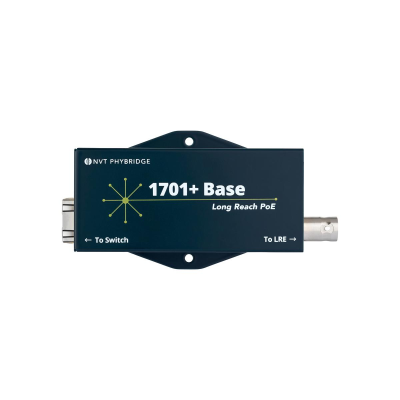 NVT - NV-EC1701PLS-BSE - PoE+ Extender Over Coax Base