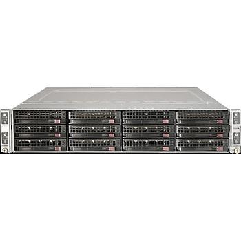 Supermicro - SYS-6028TP-HC0TR - Server Barebone Twin Dual CPU 4-Node