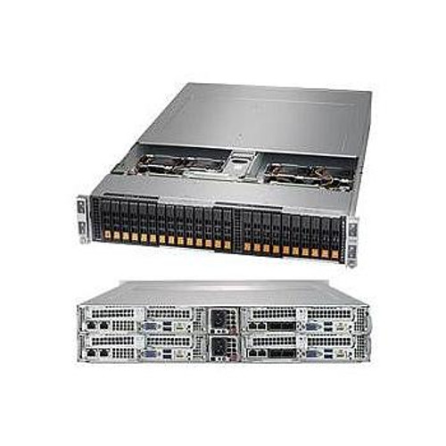 Supermicro SYS-2028BT-HNTR+ Twin Barebone Dual CPU, Four Hot-pluggable Nodes - Server Rack Mounted