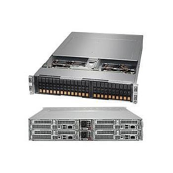 Supermicro - AS-2123BT-HNR - Server 2U Barebone Quad Node Dual AMD EPYC