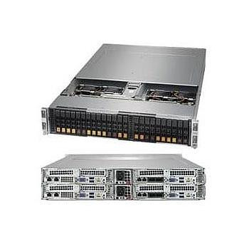 Supermicro - AS-2123BT-HNC0R - Barebone Server 2U Quad Node Dual AMD EPYC