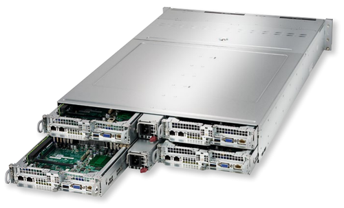 Supermicro - SYS-2028BT-HNC1R+ - Barebone Server 2U Twin Quad Node Dual