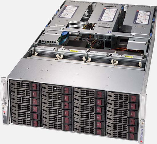 Supermicro SYS-8049U-E1CR4T 4U Barebone Quad Intel Processor server, compatible with ProLiant DL360p Gen8 servers