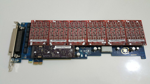 Digium AEX2400E 24 Port PCIe Card for FXS/FXO - Compatible with EC - Server Rack Mounted