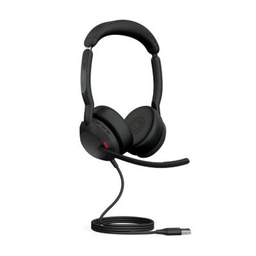 Jabra Evolve2 50 Corded Headset USB-C UC Stereo Black for ProLiant DL360p Gen8 Servers