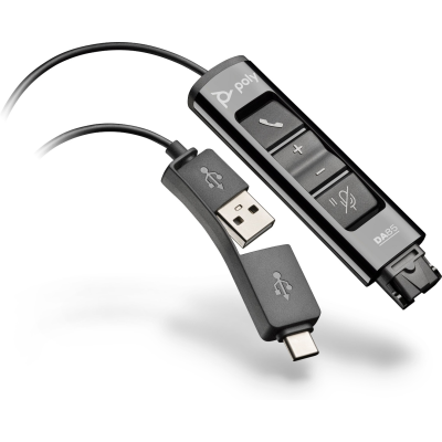 Poly DA85 USB to QD Adapter - 786C7AA