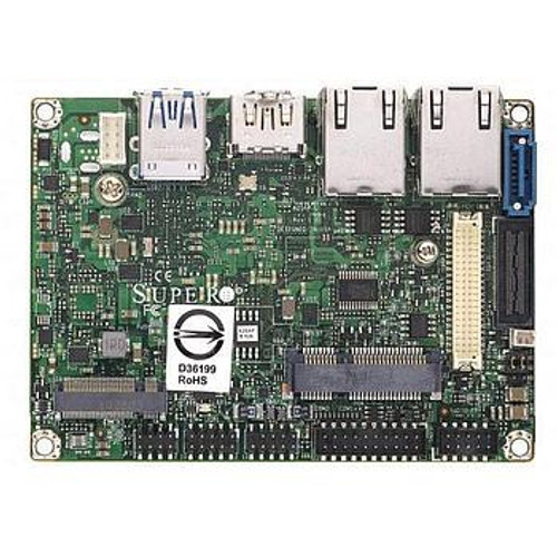 Supermicro A2SAP-E-O Motherboard Intel Atom Processor E3940 SoC DDR3 1866MHz Dual GbE LAN SATA3 - Server Motherboard
