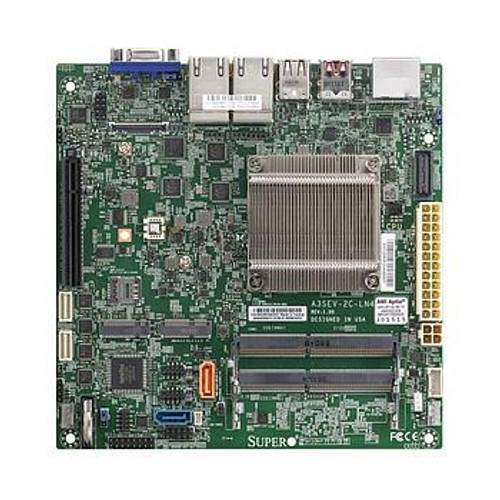 Supermicro A3SEV-4C-LN4 Mini-ITX Motherboard Intel Atom x6425E Embedded Processor - Server Motherboard
