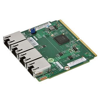 Supermicro - AOC-MGP-I4M - Network Adapter 4-Port Gigabit Ethernet SIOM