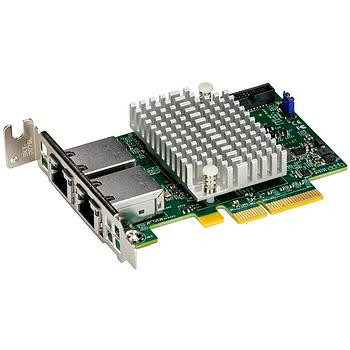 Supermicro - AOC-STGC-I2T - Network Adapter Dual Port PCIe 3.0 x8