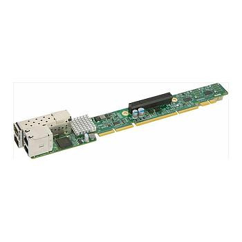 Supermicro - AOC-URN2-I4GXS-O - Riser Card 1U 2x GbE 2x SFP+ 2x NVMe