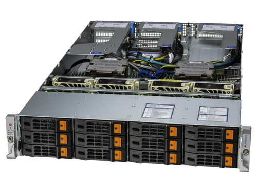Supermicro Hyper 2U Barebone Dual AMD EPYC 9004 Series Processors 4th Gen - AS-2025HS-TNR - Compatible with server rack