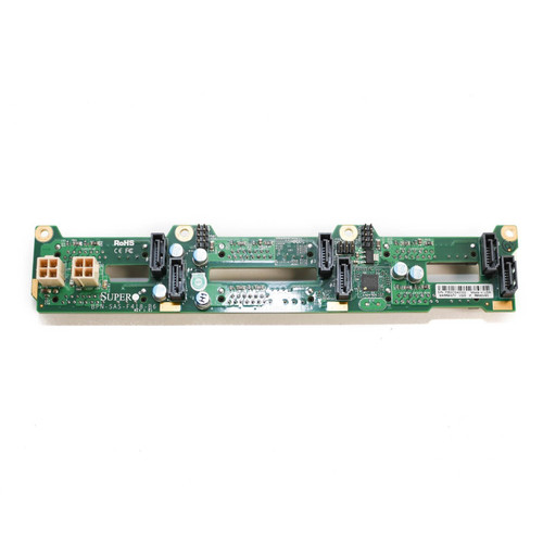 Supermicro - BPN-NVME4-F418-B6S6 - HDD Backplane 6-Slot 1U SAS3 SATA3