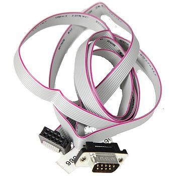 Supermicro - CBL-0066 - Cable Serial 9-pin 39-inch