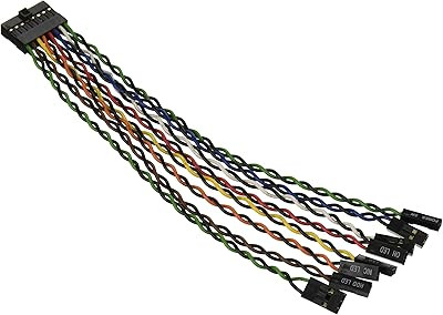 Supermicro - CBL-0217L - Cable 8.7in 16-Pin Control Panel Converter