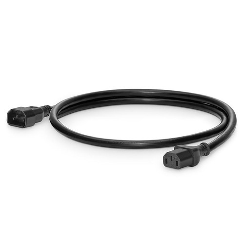 Supermicro 4FT Power Cord IEC C14 to C13 16AWG - Compatible with Servers - CBL-0373L