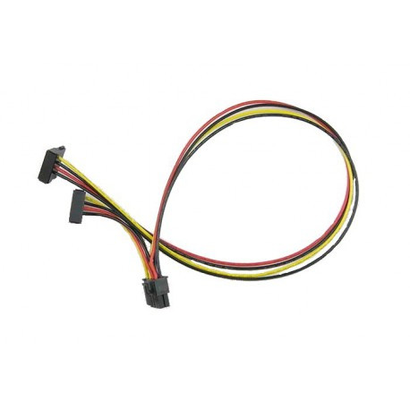 Supermicro - CBL-0487L-01 - Power Cable 8-Pin to Dual SATA 18AWG