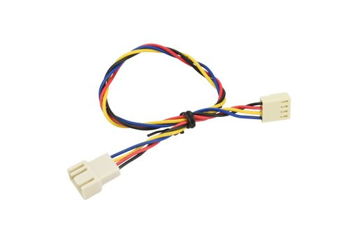 Supermicro CBL-0505L Internal Power Extension Cable 8 pin Female to 6+2 pin Male 10cm 20/18AWG - Compatible with Servers