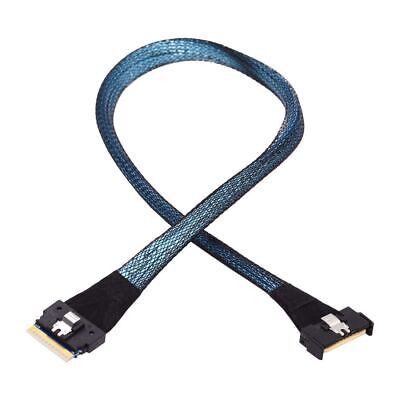 Supermicro - CBL-MCIO-1485M5FHLC1 - Cable 2x MCIO x8 1x SlimSAS x4 45-85CM
